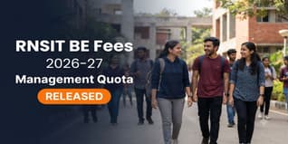 RNS Institute of Technology BE Fee Structure 2026 Out; Check Branch Wise Management Quota Fees